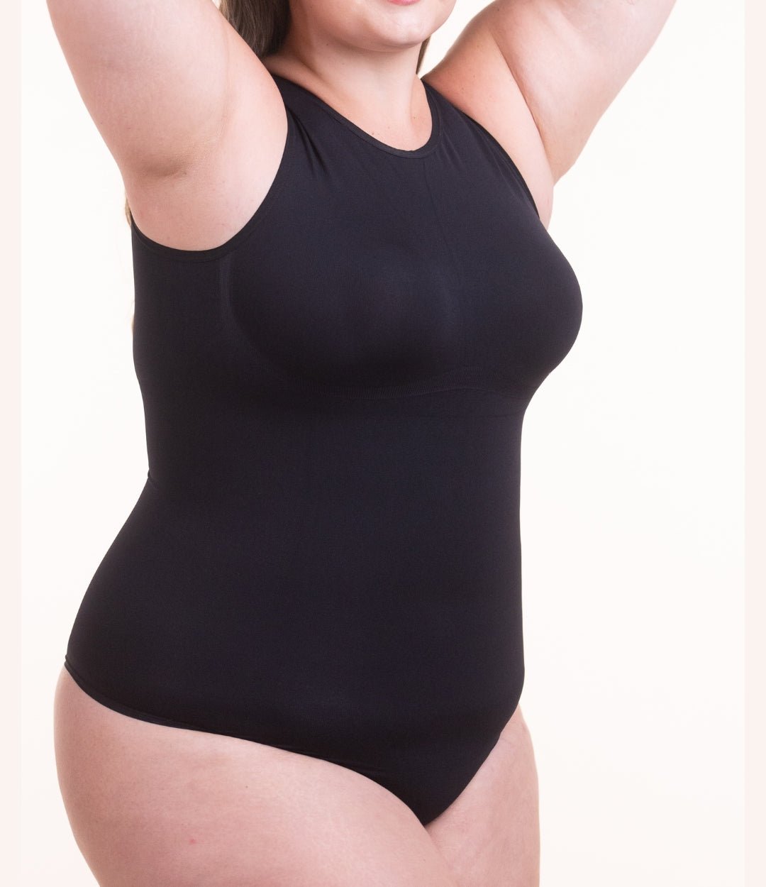 2 Bodys Chic Decote Alto Sem Costura - Compre 1 Leve 2 - Midastime
