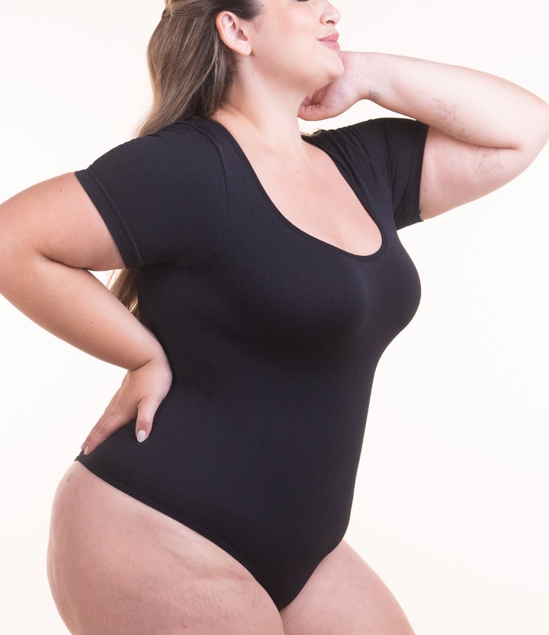 Body Confort Manga Curta (50% OFF) - Midastime