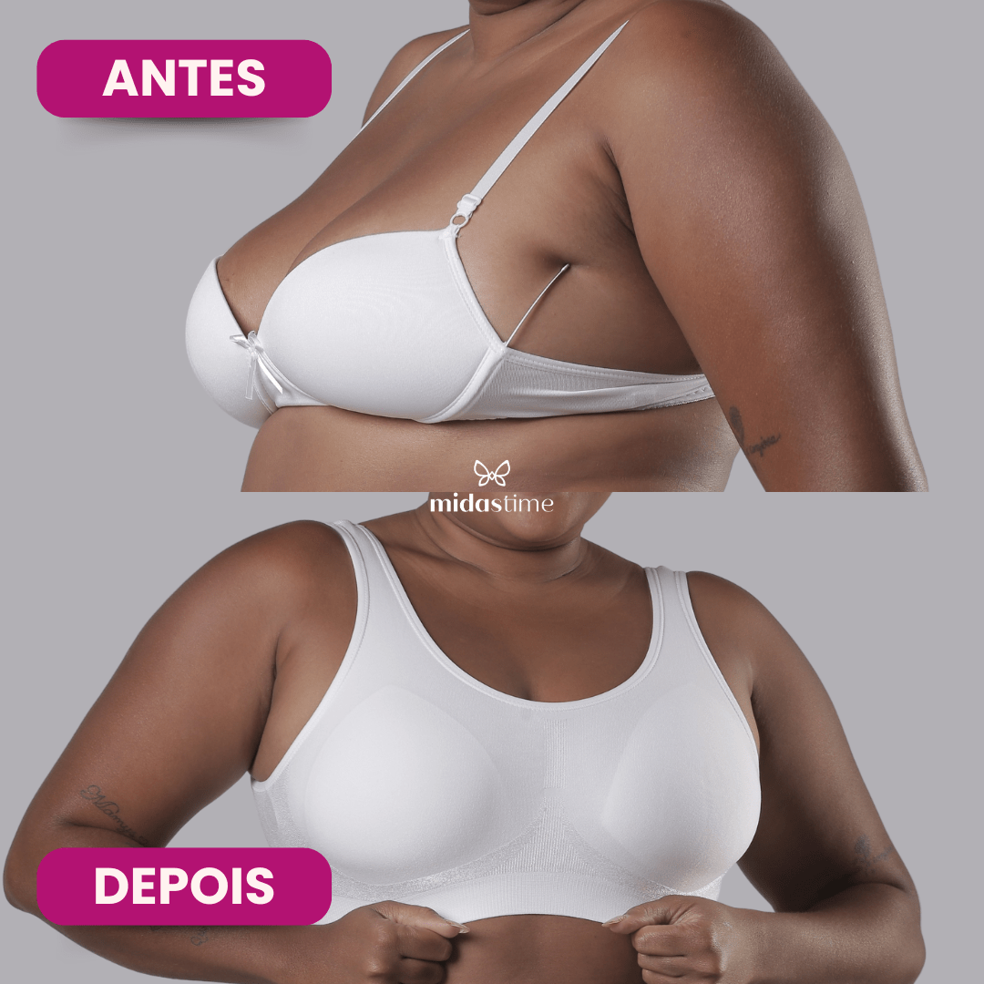 Combo Especial - 2 Sutiãs Ajuste Perfeito - Conforto Para Uso Diário - Midastime