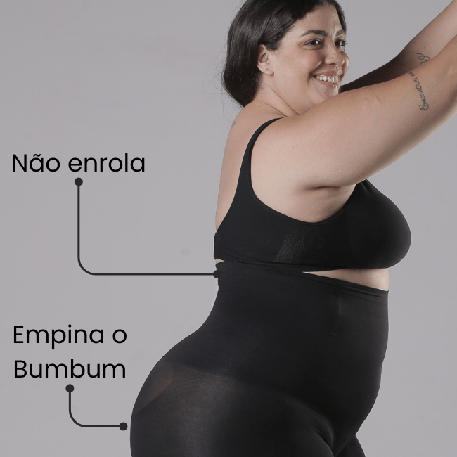 Up Shaper - Bermuda Modeladora Que Não Enrola - Troca - Midastime
