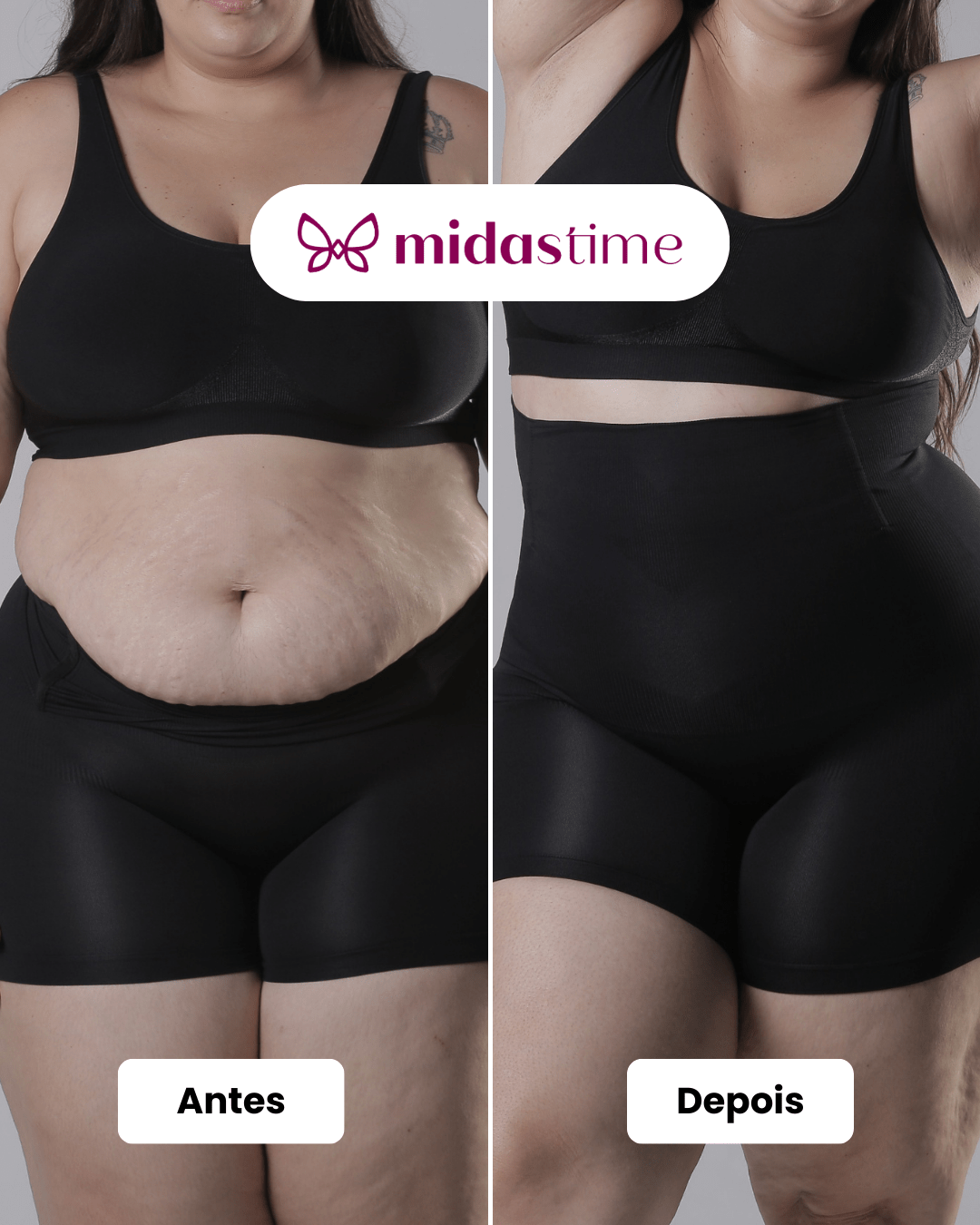 Up Shaper - Bermuda Modeladora Que Não Enrola - Troca - Midastime