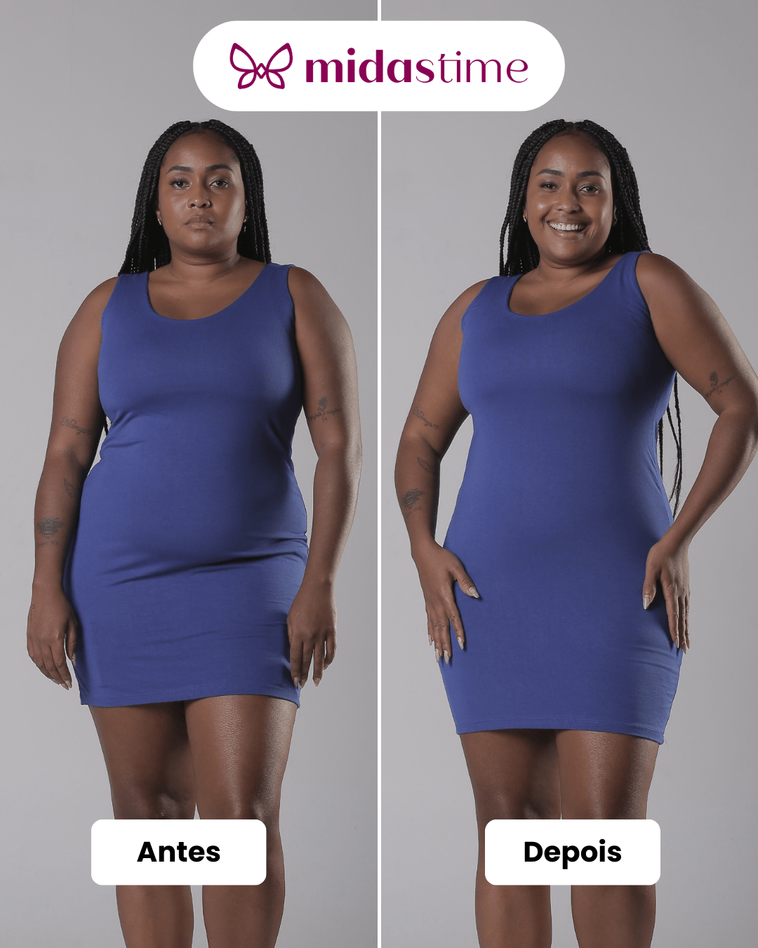 Up Shaper - Bermuda Modeladora Que Não Enrola - Troca - Midastime