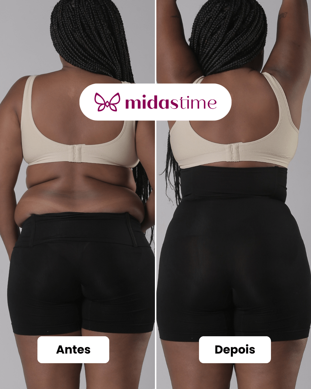 Up Shaper - Bermuda Modeladora Que Não Enrola - Troca - Midastime