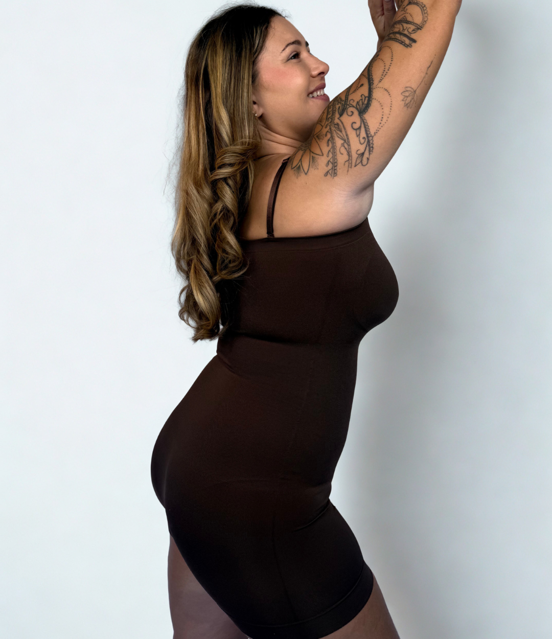 Macaquinho Slim - Macaquinho modelador tomara que caia