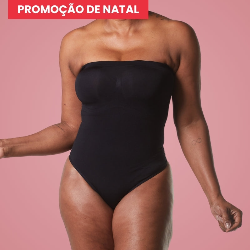 Body Slim - Body modelador tomara que caia