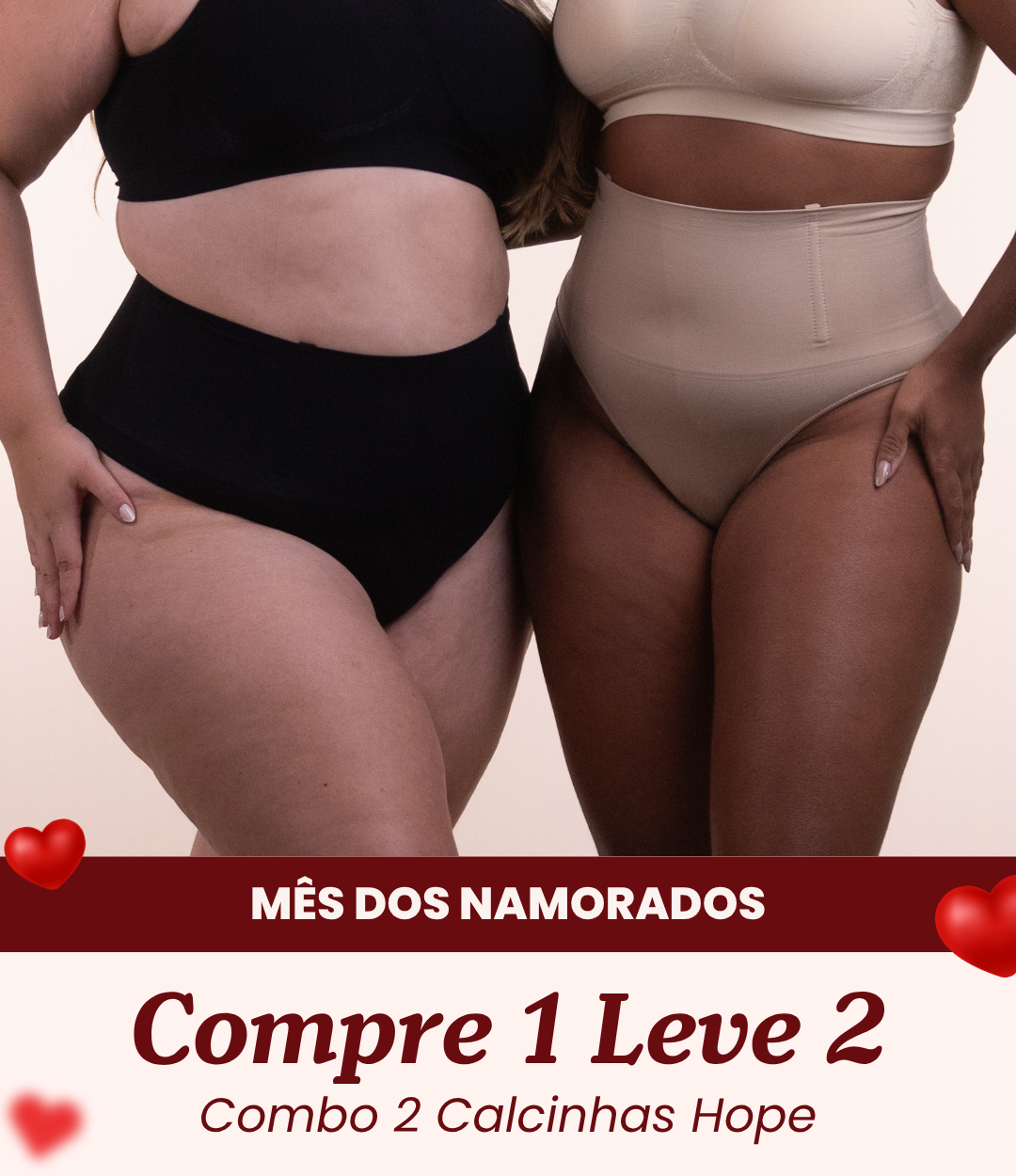 2 Calcinhas Hope - Compre 1 Leve 2