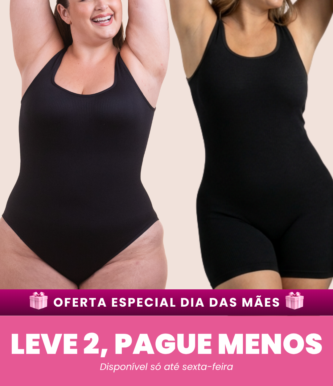 Body Shaper + Macaquinho Shaper