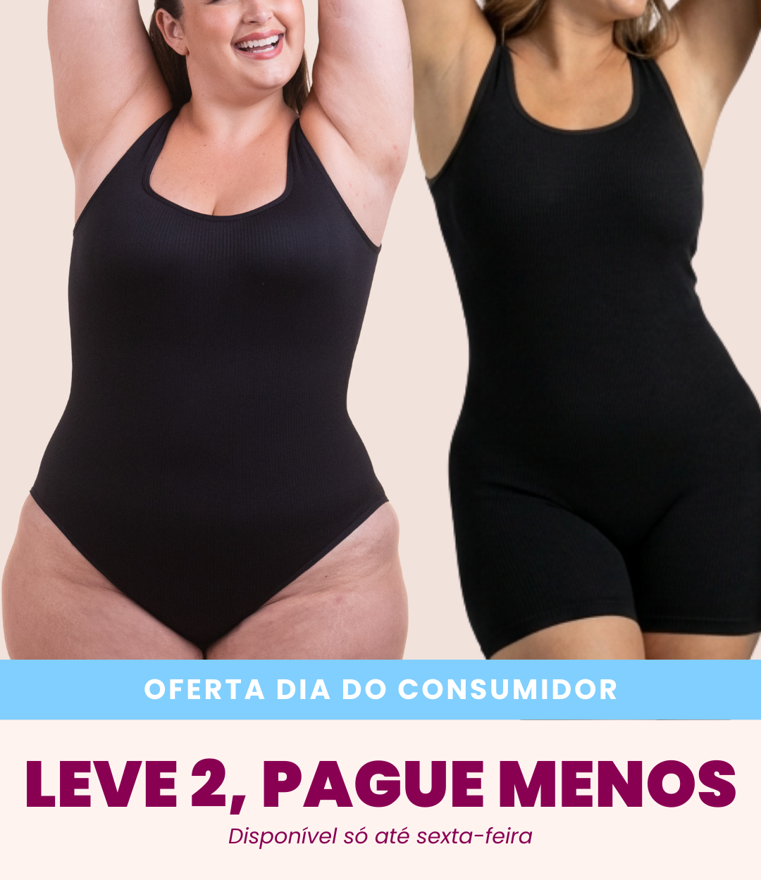 Body Shaper + Macaquinho Shaper