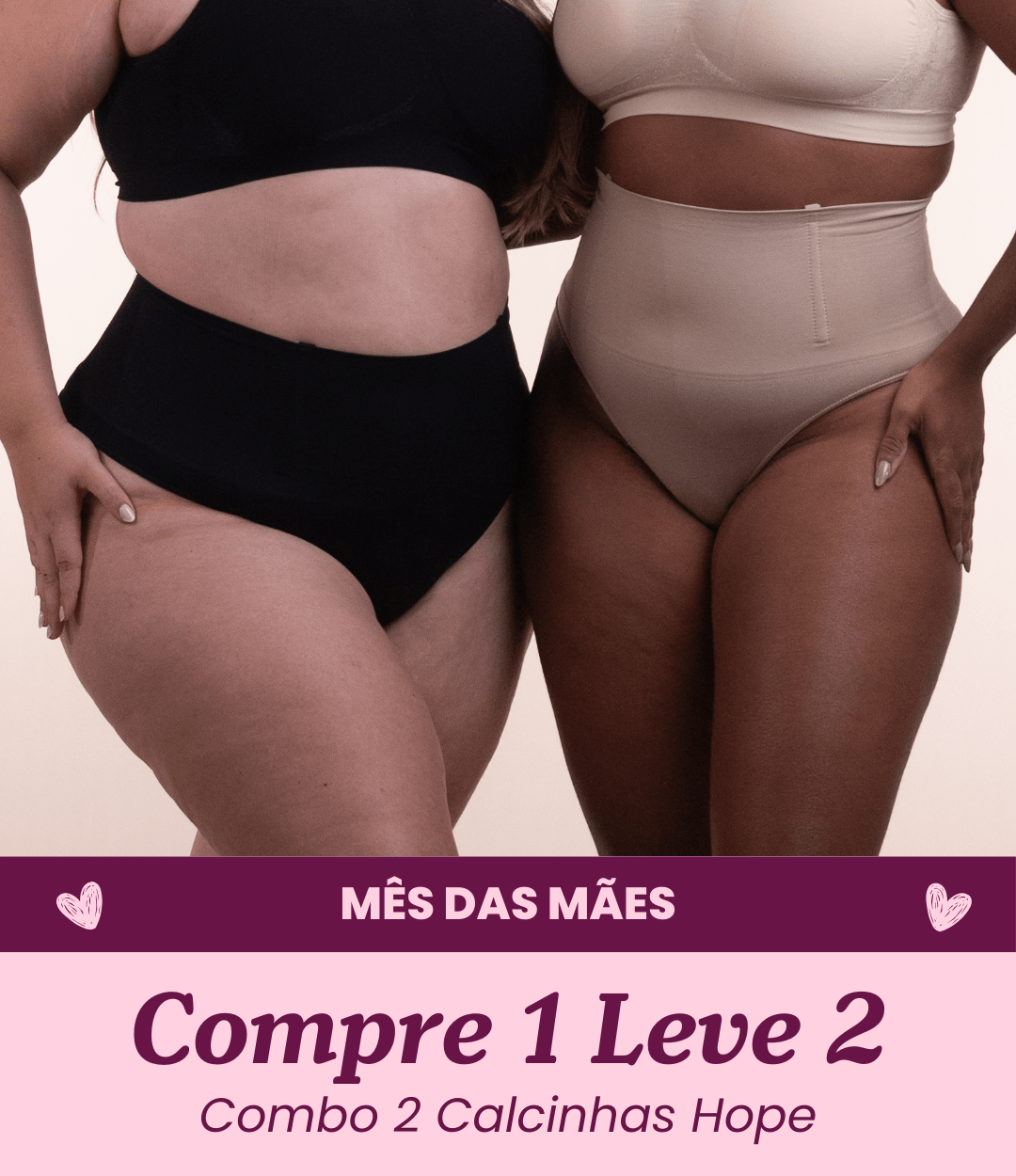 2 Calcinhas Hope - Compre 1 Leve 2 - Midastime