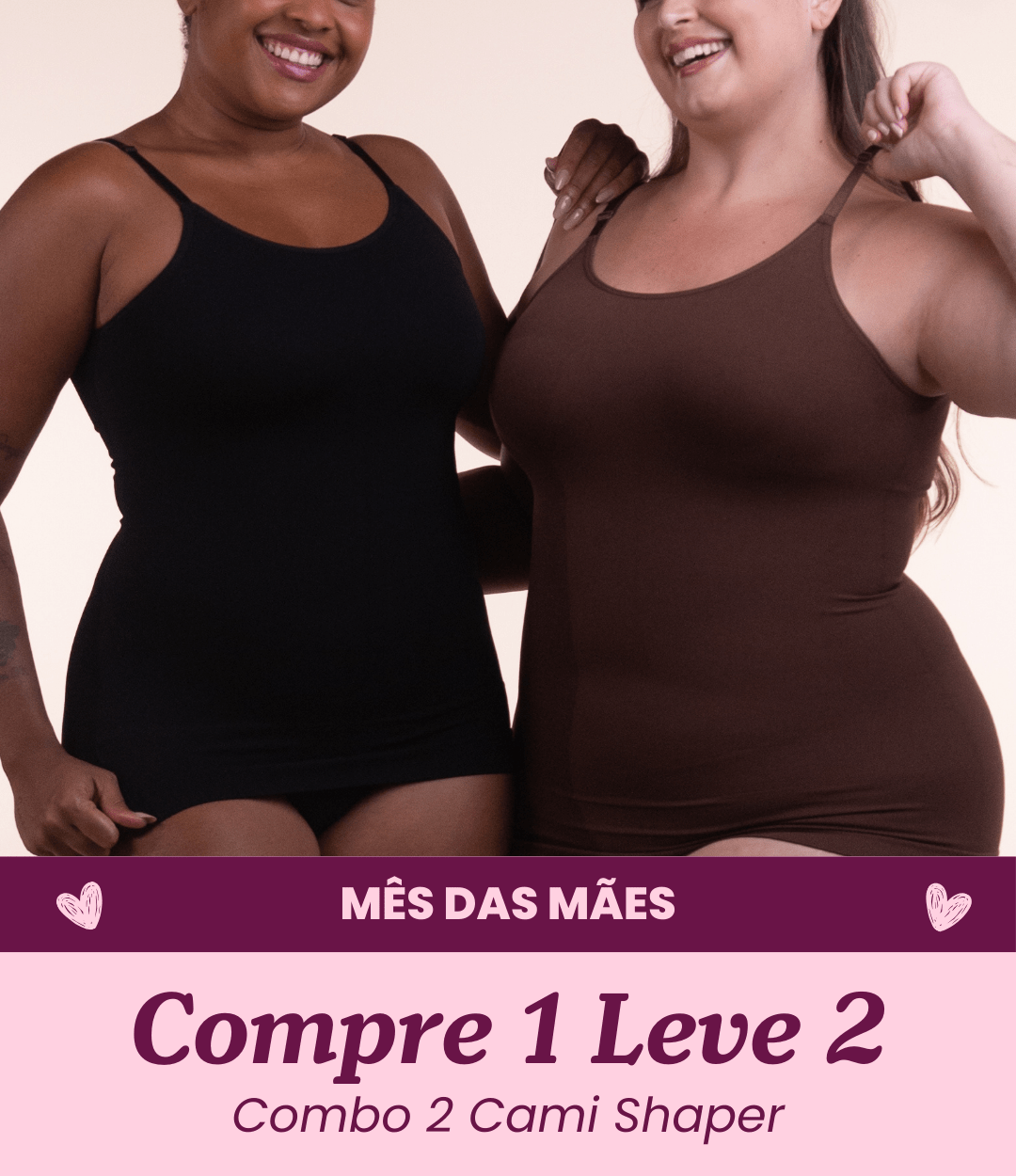 2 Cami Shaper - Compre 1 Leve 2 - Midastime