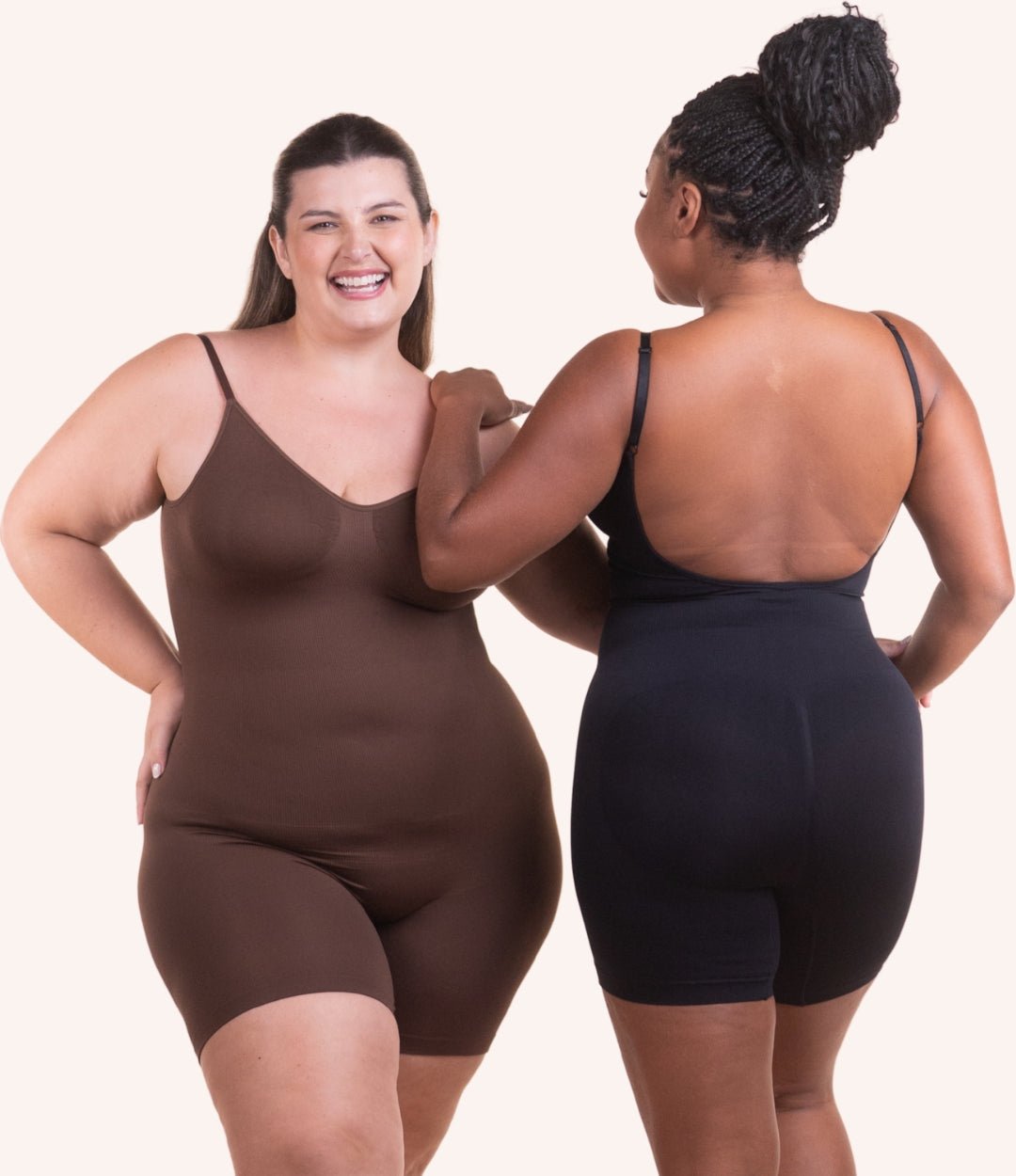 2 Macaquinhos Soft Naked com Costas Aberta - Compre 1 Leve 2 - Midastime