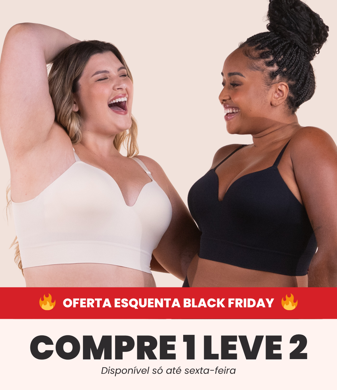 2 Sutiãs Chic - Combo Irresistível