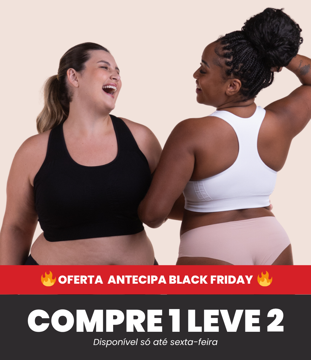 2 Sutiãs Sport - Combo Irresistível