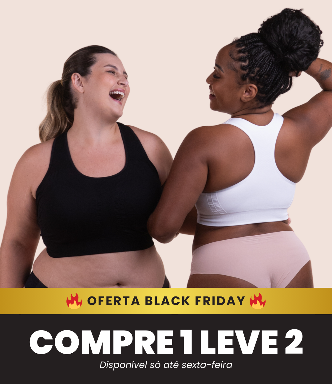 2 Sutiãs Sport - Combo Irresistível