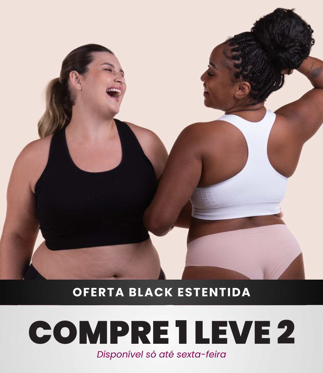 2 Sutiãs Sport - Combo Irresistível
