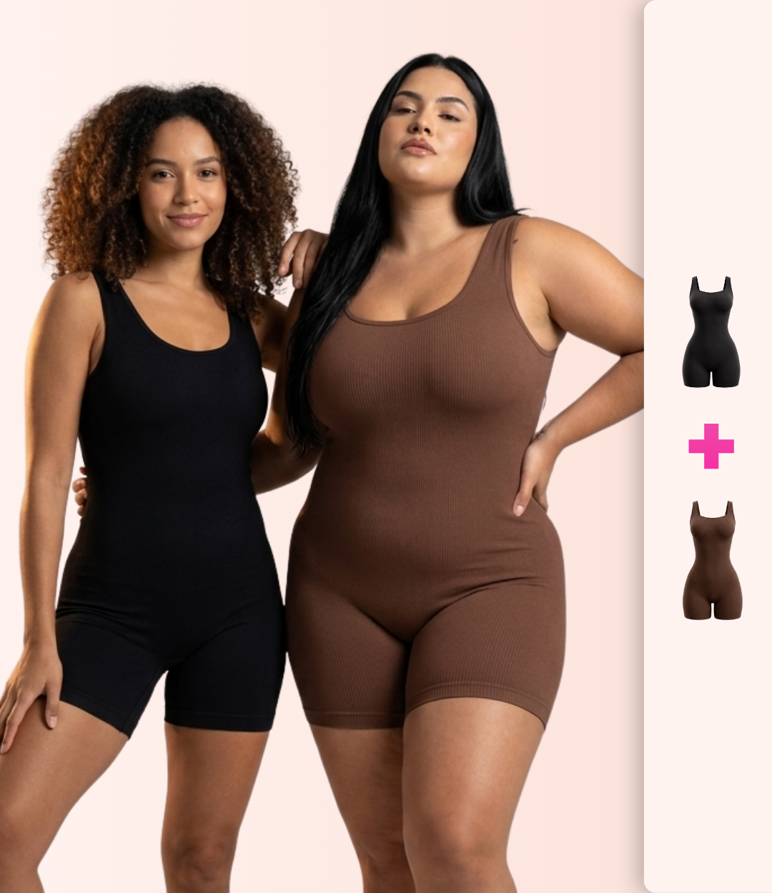 2 Macaquinhos Shaper Canelado Redutor de Medidas | Compre 1 Leve 2