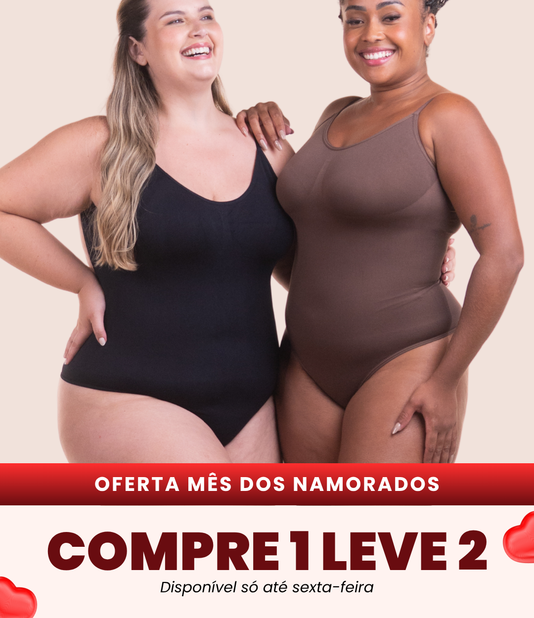 2 Bodys Curve Tanga - Compre 1 Leve 2