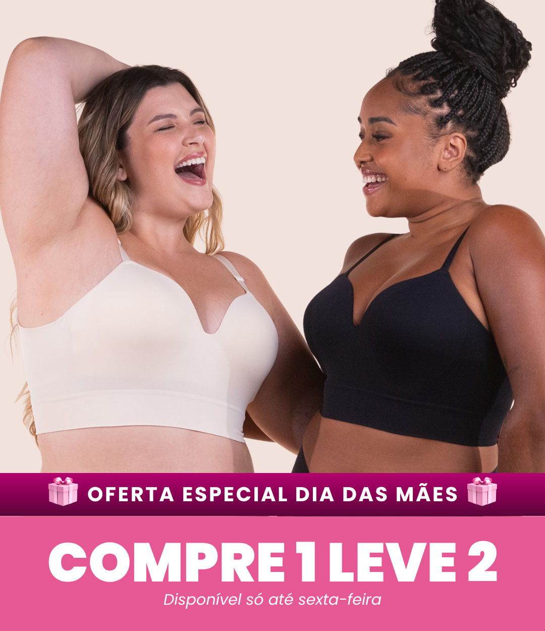 2 Sutiãs Chic - Combo Irresistível