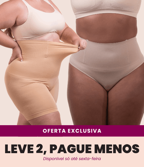 Bermuda Up Shaper + Calcinha Hope - Combo Irresistível