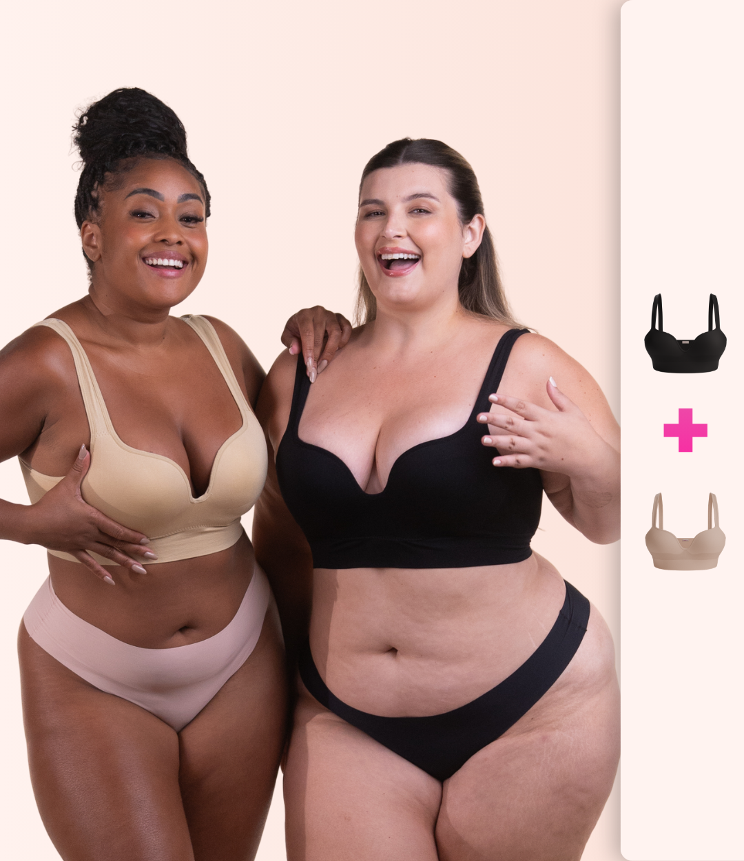 2 Sutiãs Push Up - Compre 1 Leve 2