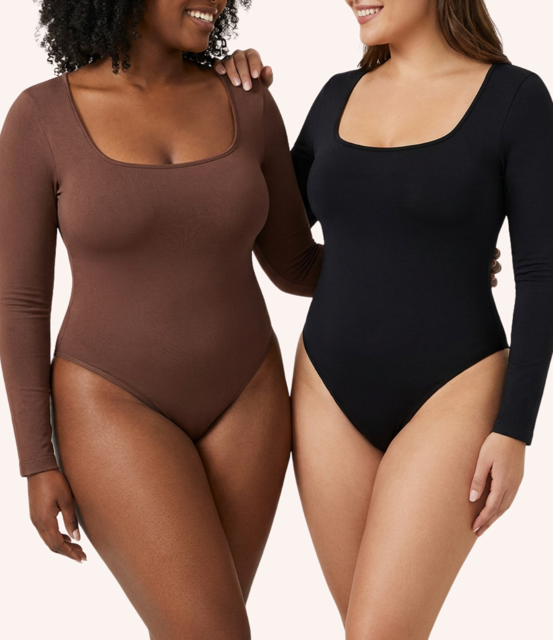 Body Confort - Body de Manga Longa  - Compre 1 Leve 2