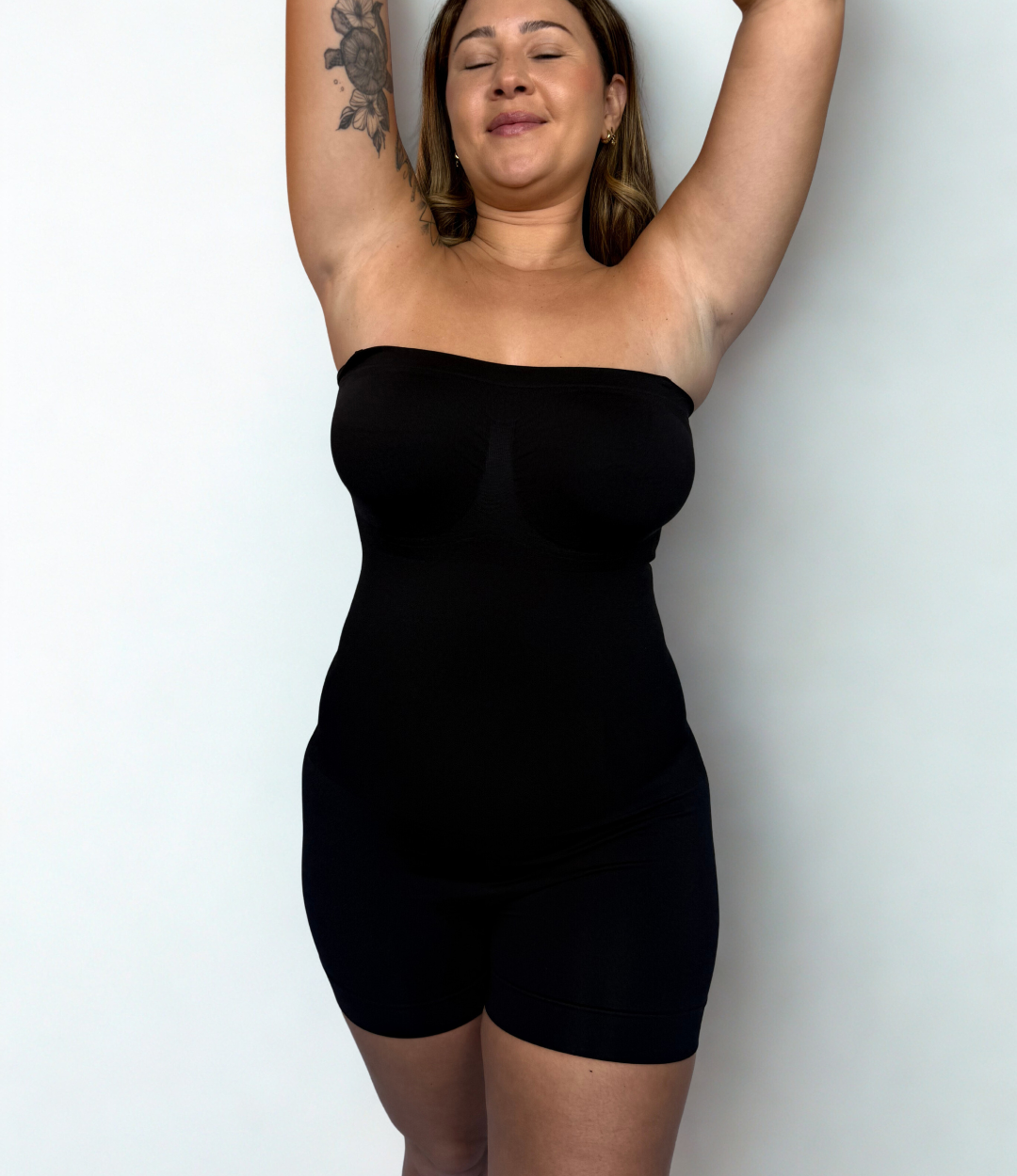 Macaquinho Slim - Macaquinho modelador tomara que caia