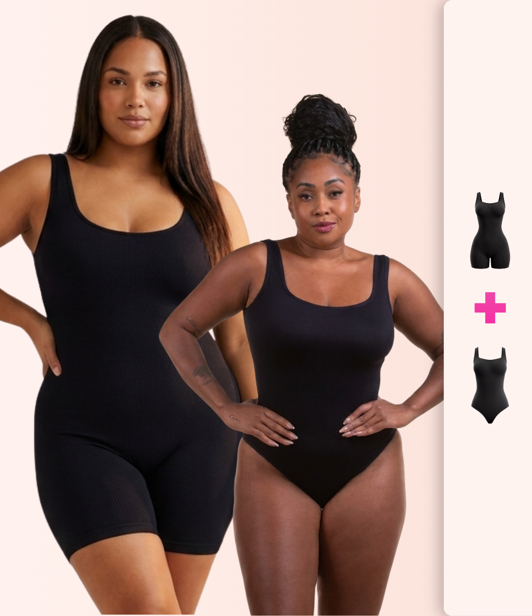 Body Shaper + Macaquinho Shaper - Combo Irresistível