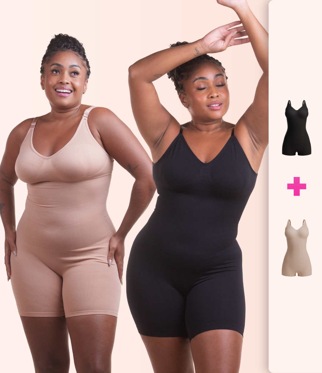 Soft Skin - Macaquinho Modelador Redutor de Medidas - Compre 1 Leve 2