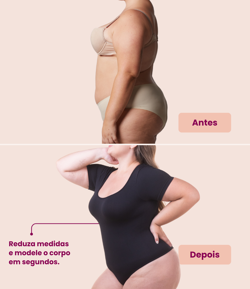 Antes e depois: Reduza medidas e modele o corpo em segundos