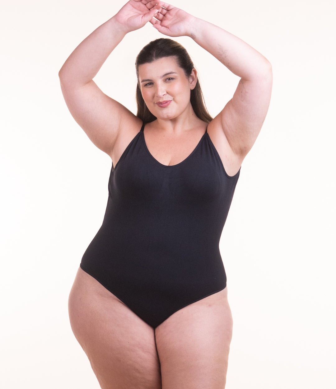 Body Curve Naked - Body Modelador Com Abertura Higiênica Costas Aberta - Midastime