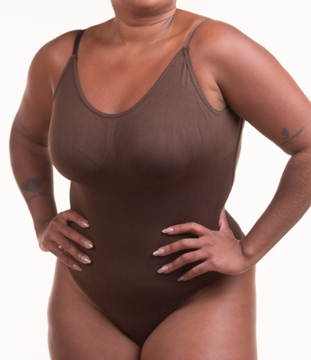 Body Curve Naked - Body Modelador Com Abertura Higiênica Costas Aberta - Midastime