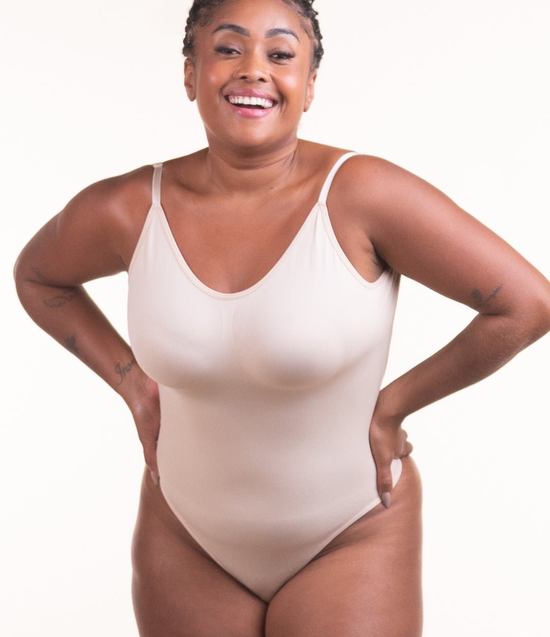 Body Curve Naked - Body Modelador Com Abertura Higiênica Costas Aberta - Midastime