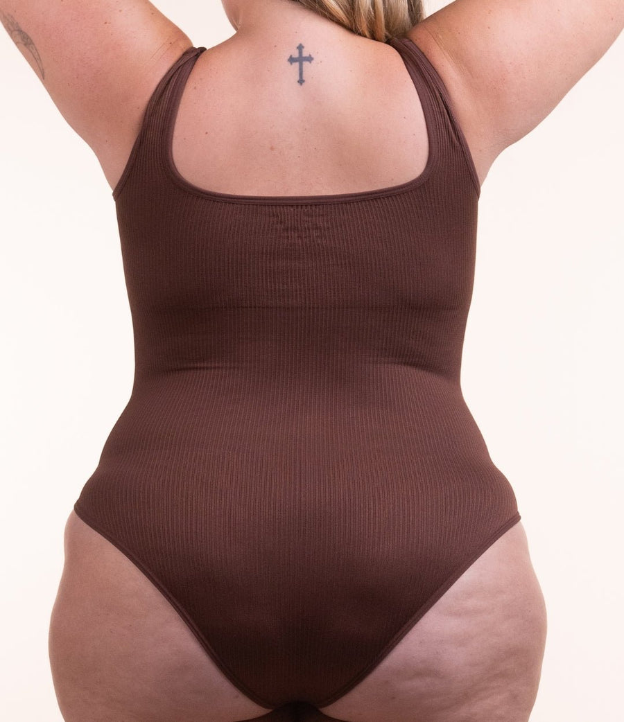 2 Bodys Shaper Canelado - Compre 1 Leve 2