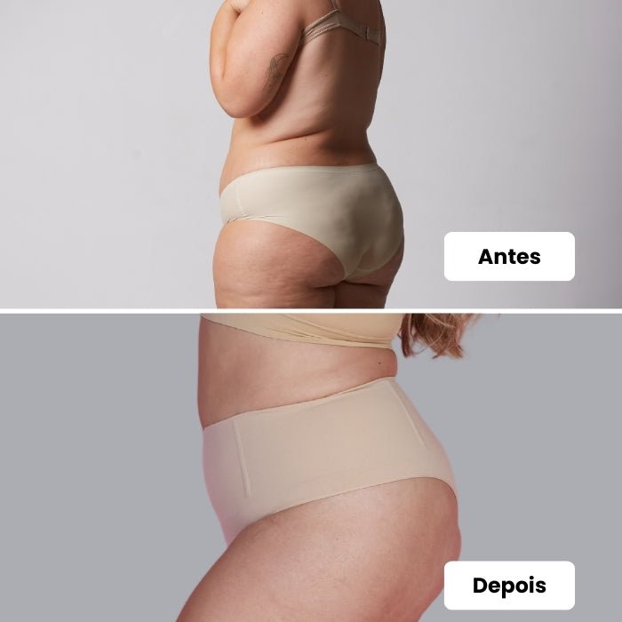 Combo Especial - 1 Body Shaper Canelado + 1 Calcinha Hope - Midastime