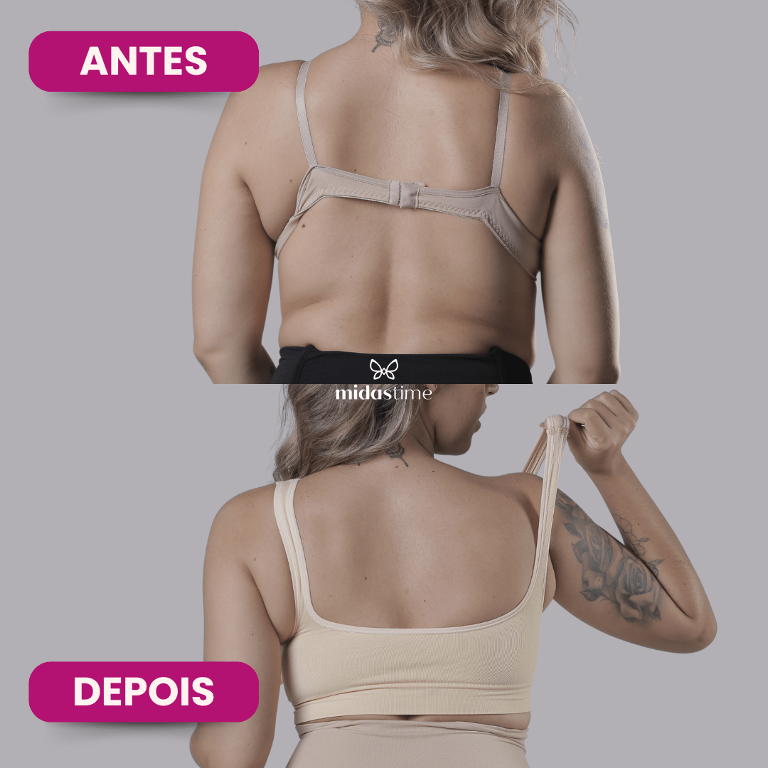 Combo Especial - 2 Sutiãs Efeito Push Up - Sem Arames que Machucam - Sem Costura - Midastime