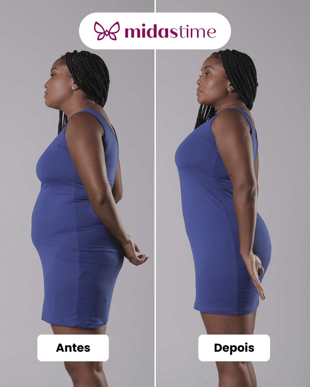 (Grátis) - Up Shaper - Bermuda Modeladora Que Não Enrola - Midastime